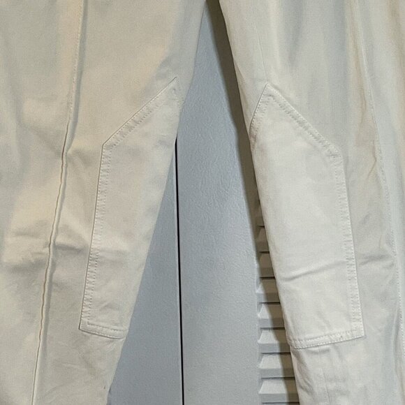 ETRO Ecru White Cotton Blend Pants‎ Size 42/ US Size 8 - Picture 3 of 16